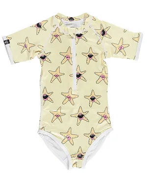 Beach & Bandits Starfish Kisses Swimsuit - Yellow