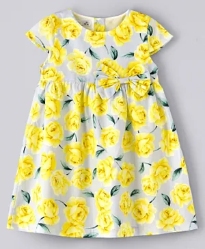Babybol Baby's Dress - Yellow