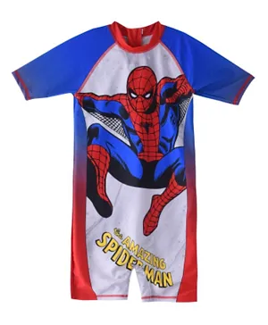 Marvel Spiderman Swimsuit - Multicolor