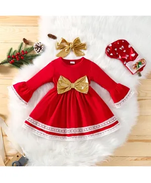 Babyqlo Christmas Tutu Dress - Red