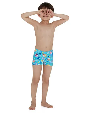 Speedo JungleTerry Digital Allover Aquashort - Blue