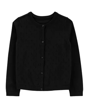 Carter's Sweater Knit Cardigan - Black