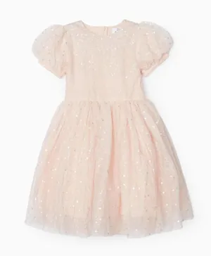 Zippy All Glitters Dress - Light Pink