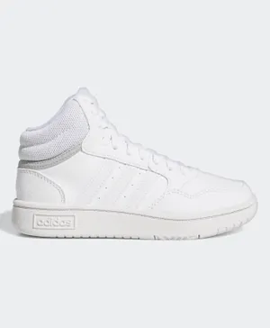 Adidas Hoops Mid Shoes - White