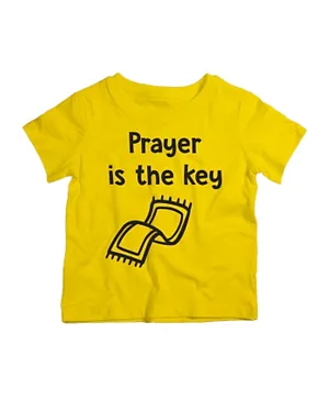 Twinkle Hands Prayer is the Key T-Shirt - Yellow