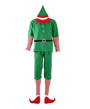 Brain Giggles Christmas Elf Costume for boys - Small