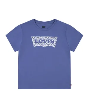 Levi's LVG Ditsy Batwing Fill Tee - Blue