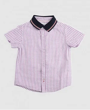 Zarafa Checked Shirt - Purple