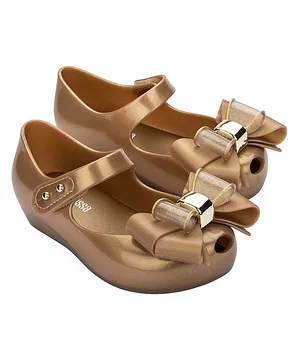 Mini Melissa Ultragirl Sweet Ballerinas - Gold