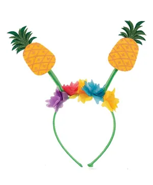 Party Centre Pineapple Headband - Yellow