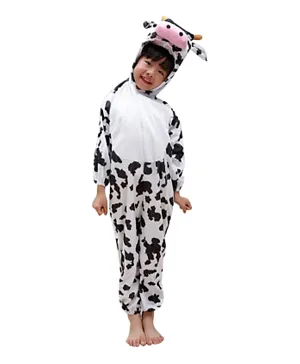 Brain Giggles Cow Animal Costume - White