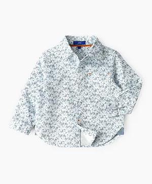 Jam All Over Printed Shirt - Grey