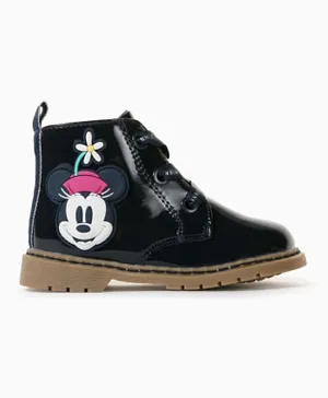 Zippy Minnie Mouse Boots - Black