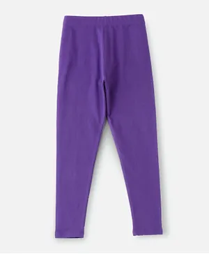 Jelliene Full Length Leggings - Purple
