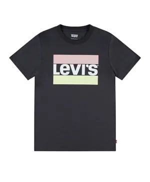 Levi's LVB Logo T-Shirt - Dark Shadow