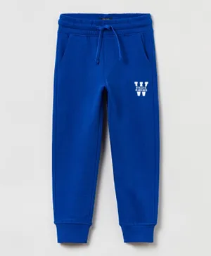 OVS Athletic Warrior Graphic Joggers - Blue