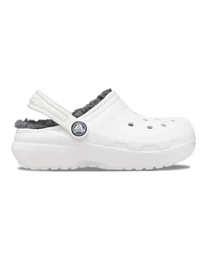 Crocs Classic Lined Clogs K - White