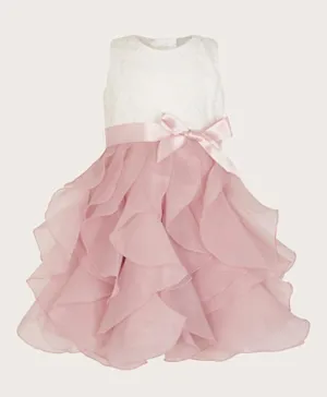 Monsoon Children Lace Cancan Dress - Pink