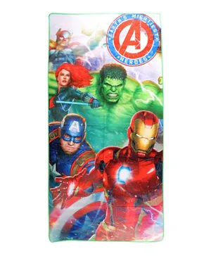 Marvel Avengers Microfibre  Kids Beach Bath Towel - Multicolour