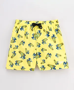 Speedo Printed Water Shorts - Yellow