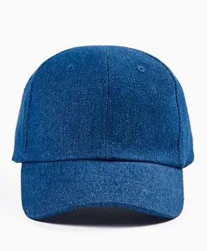 Zippy Cotton Cozy Breathable Cap - Blue