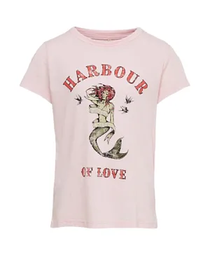 Only Kids Harbour Of Love Mermaid T-Shirt - Pink