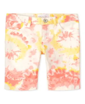 The Children's Place Tye Die Shorts - Red