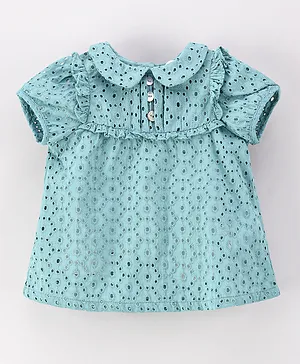 Les Lutins Floral Top - Blue