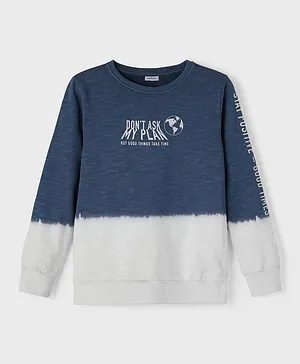 Name It Tanol Printed Sweatshirt - Titan