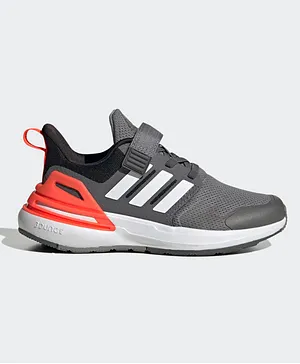 adidas RapidaSport Bounce Elastic Lace Top Strap Shoes - Grey