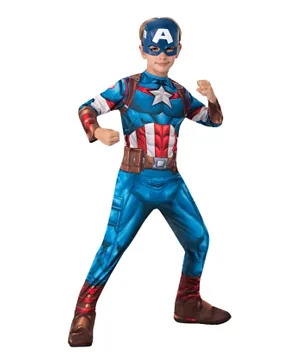 Rubie's  Captain America Costume Classic Core - Large - Multicolour