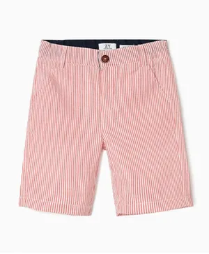 Zippy Stripe Shorts - Pink