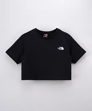 The North Face Simple Dome Cropped Tee - Black