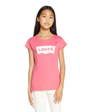 Levi's LVG Logo T-Shirt - Tea Tree Pink