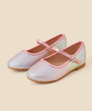 Monsoon Children Rainbow Ballerinas - Pink