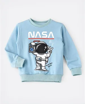 NASA Astronaut Sweatshirt - Blue
