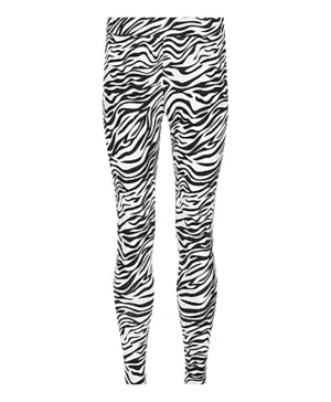 Juicy Couture Tiger Print Leggings - Black & White