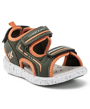 Lumberjack Spongy Sandals - Orange