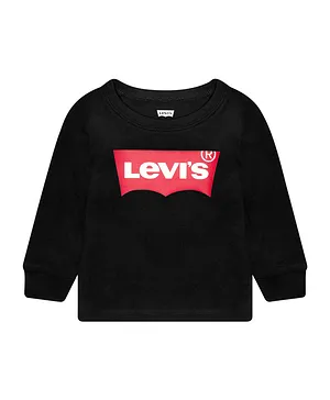 Levi's Casual Graphic Printed Sweatshirt - Black
