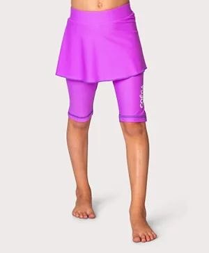 Coega Sunwear Rainbow Unicorns 2 Piece Skirted Swim Suit - Purple