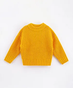 Minoti Knitted Jumper - Mustard