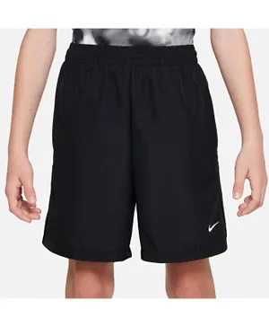 Nike Dri-FIT Logo Graphic Woven Shorts - Black