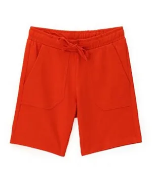 Original Marines Front Pocket Shorts - Red