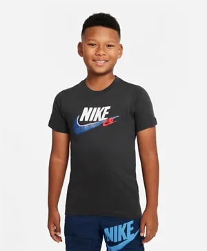 Nike Sportswear Round Neck T-Shirt - Dark Grey