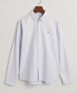 Gant Teens Shield Oxford Shirt - Capri Blue