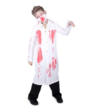 Mad Costumes Zombie Doctor Halloween Costume - White
