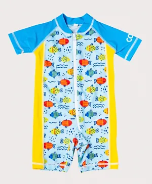 Coega Sunwear Bubble Fish Swim Suit - Multicolor