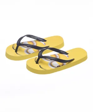 Universal Minions Flip Flops - Yellow