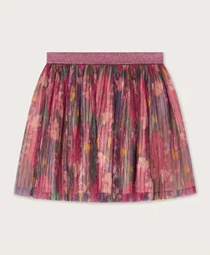 Monsoon Children Floral Shimmer Skirt - Multicolor