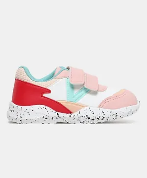 Neon Noon Sneakers - Light Pink